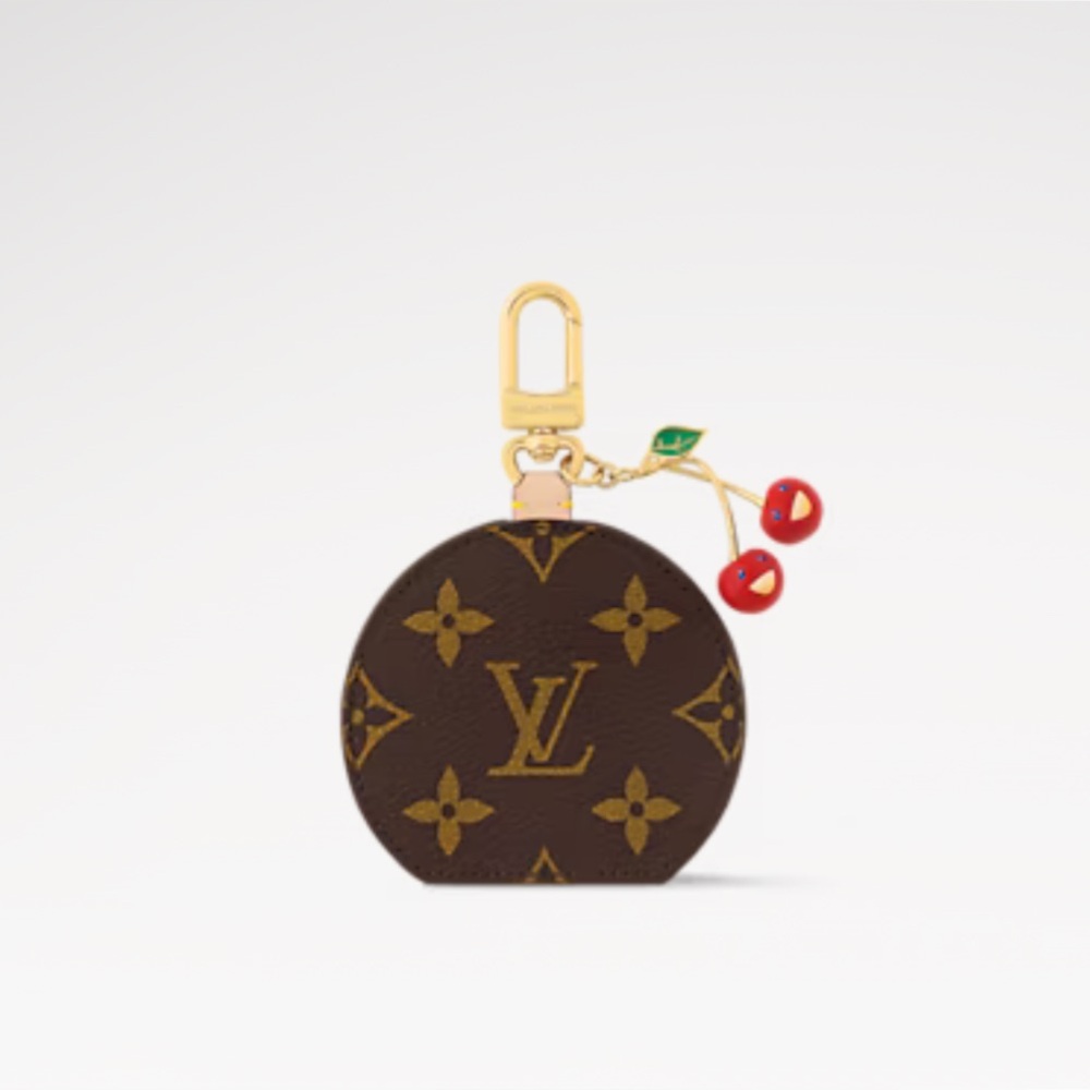 Louis Vuitton X Murakami Monogram Cerise Mirror Purse Charm